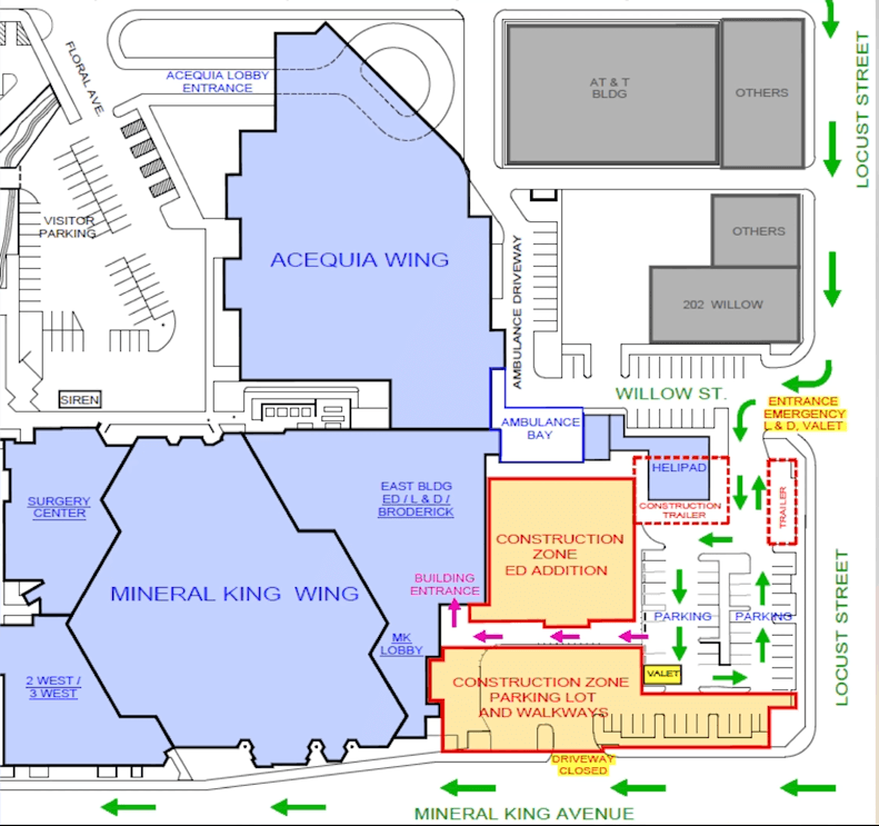 Kaweah Delta announces visitor policy change, emergency department detour